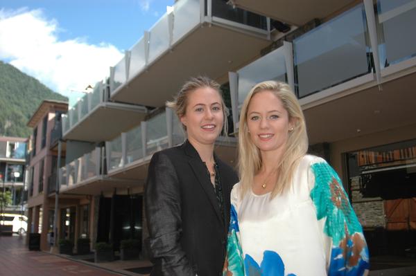 Amelia Gain (L) and Lucy Gain (R), owners of The Spire Queenstown